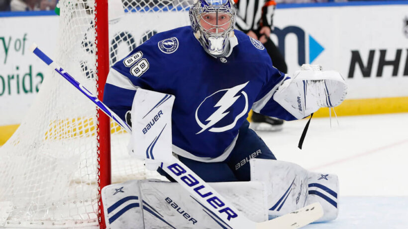 Andrei Vasilevskiy Tampa Bay Lightning goalie