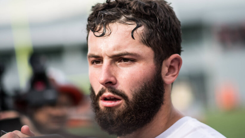 Baker Mayfield facial hair