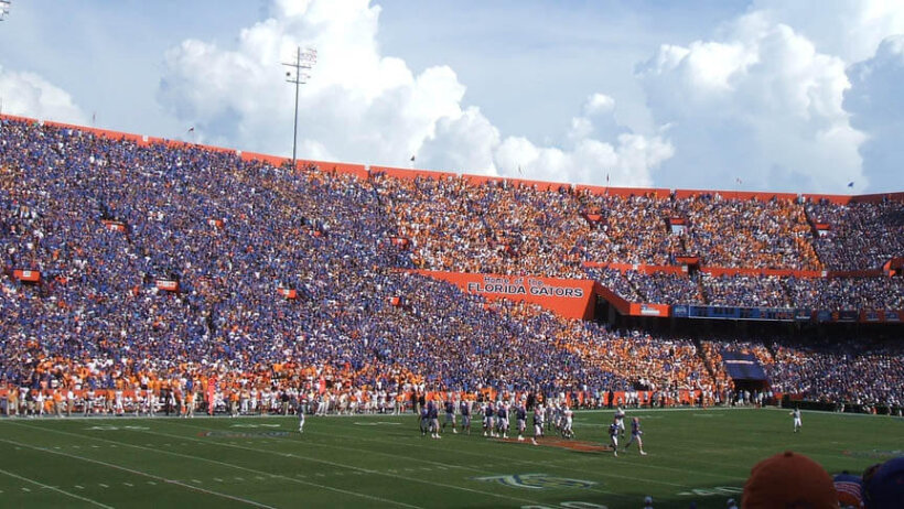 Ben Hill Griffin Stadium, home of the Florida Gators
