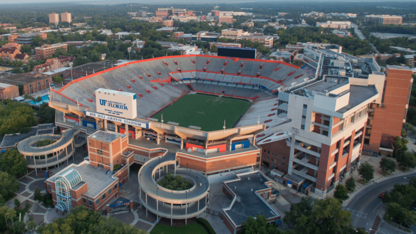 Ben Hill Griffin Stadium in Gainesville, FL