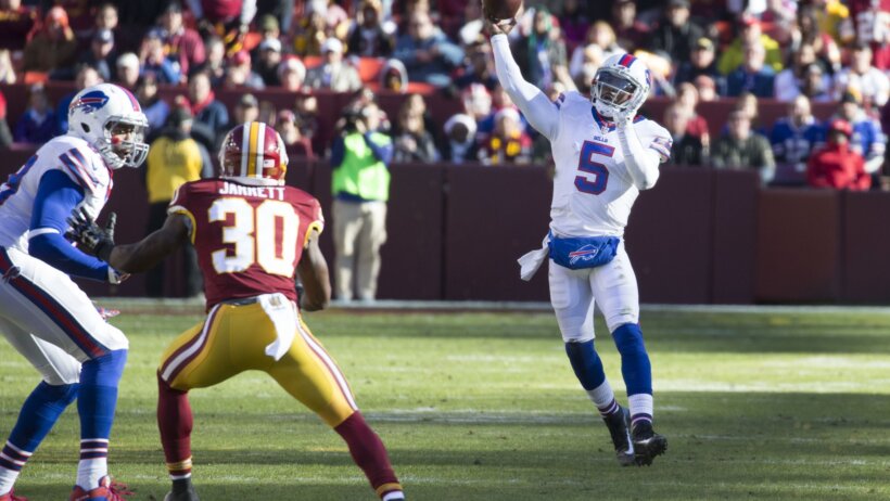 Tyrod Taylor with the Bills