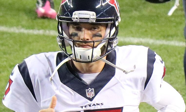 Osweiler jogging off the field