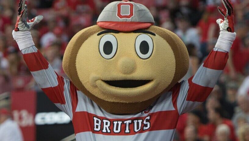 Ohio State mascot Brutus Buckeye