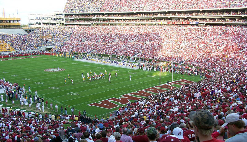 Alabama vs LSU at Bryant-Denny Stadium