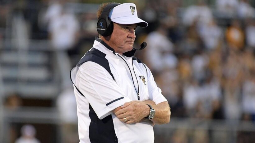 Florida International head coach Butch Davis