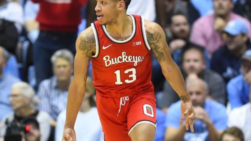 CJ Walker celebrating three-pointer made