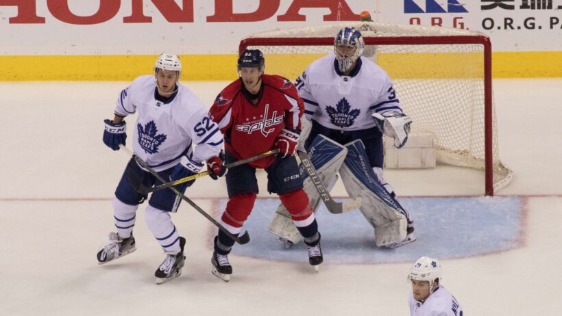 Toronto Maple Leafs goalie Frederik Andersen