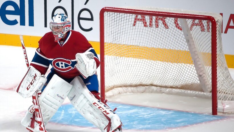 Montreal Canadiens goaltender Carey Price