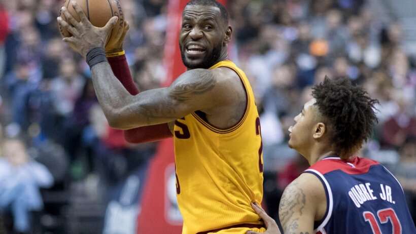 LeBron James vs the Wizards