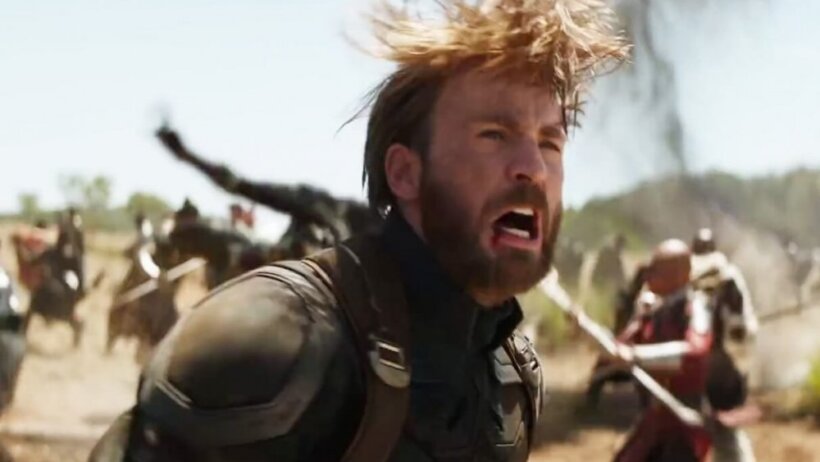 Chris Evans as The Nomad (Captain America) in Avengers: Infinity War.