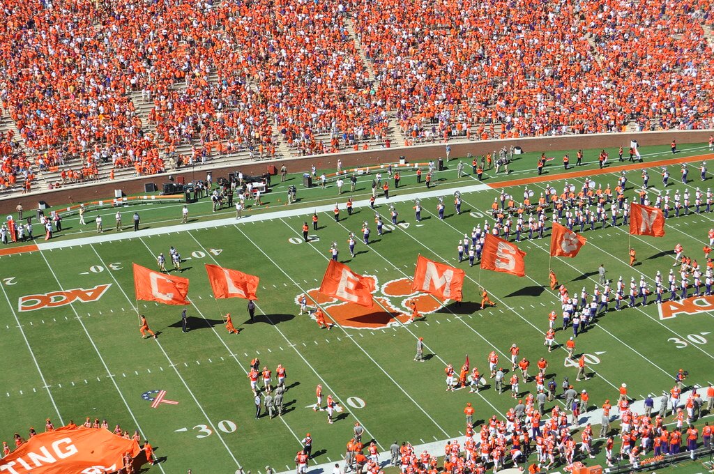 The Clemson Tigers at Memorial Stadium