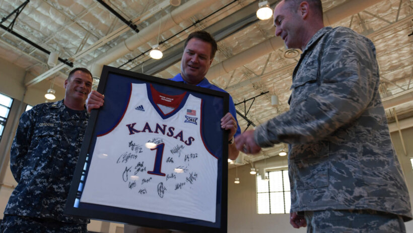 Kansas coach Bill Self