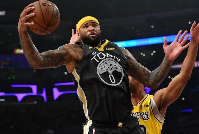 DeMarcus Cousins as a member of the Lakers