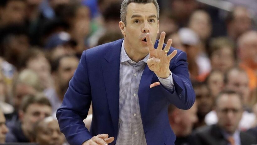 Tony Bennett head coach of Virginia Cavaliers men's basketball team