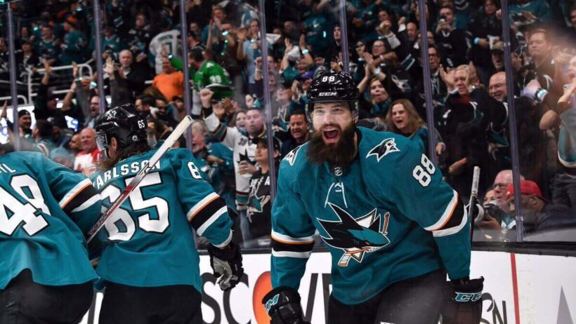 San Jose players celebrating a goal.