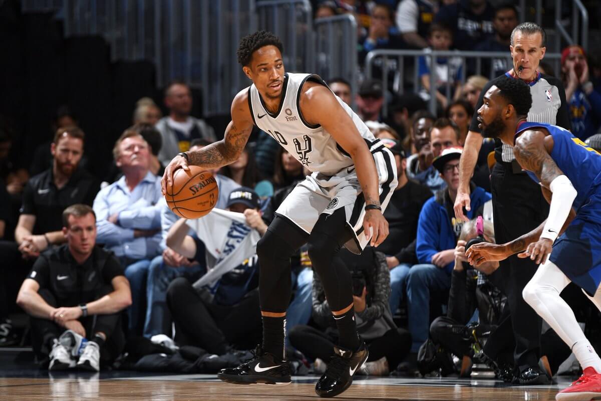 DeMar DeRozan Spurs guard