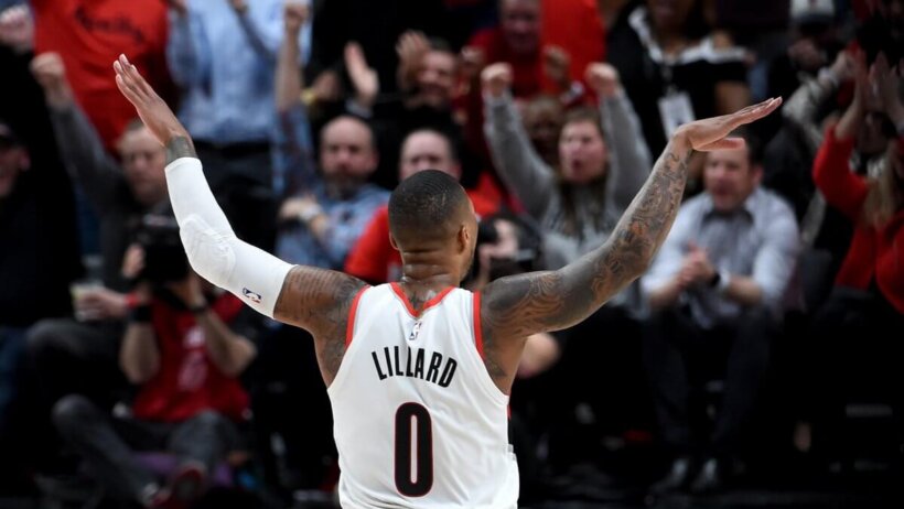 Damian Lillard Blazers point guard
