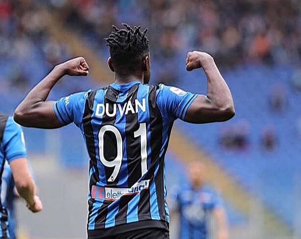 Duvan Zapata of Atalanta