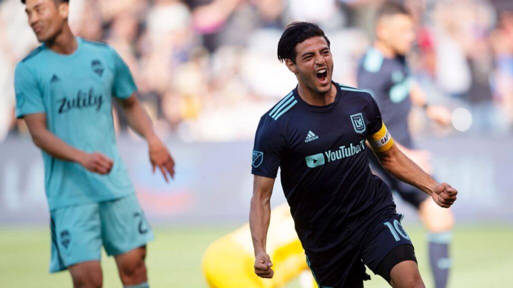 Carlos Vela of LAFC