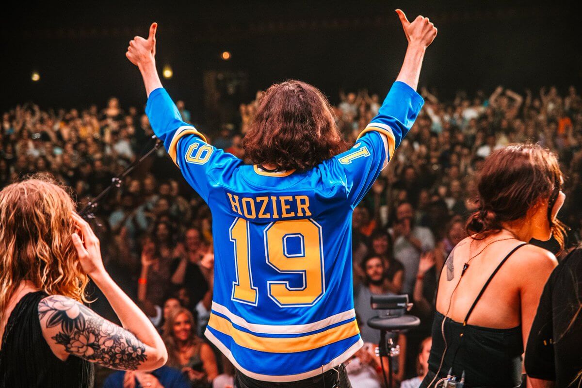 Hozier at Game 5 of the Stanley Cup Finals