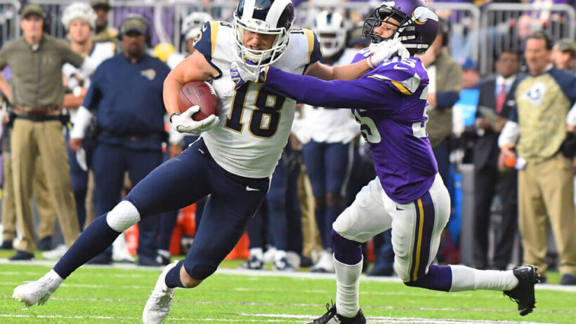 Copper Kupp shedding a tackler