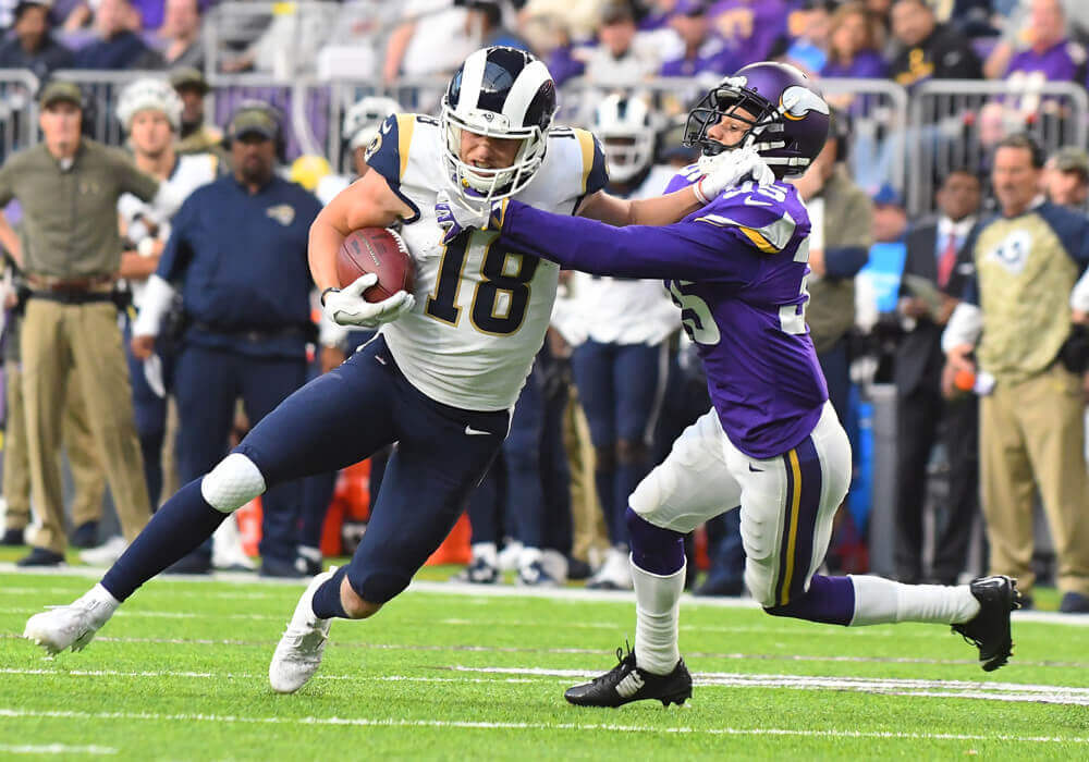 Copper Kupp shedding a tackler