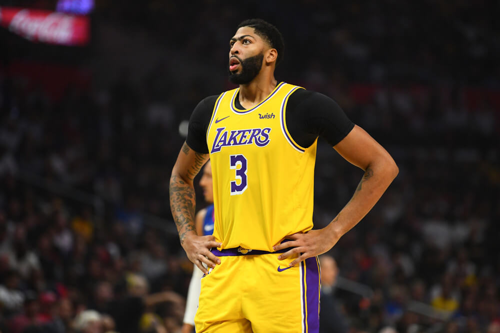 Anthony Davis Lakers debut