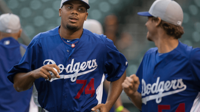 Los Angeles Dodgers closer Kenley Jansen