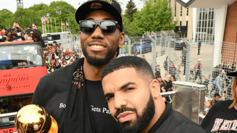 Drake and Kawhi