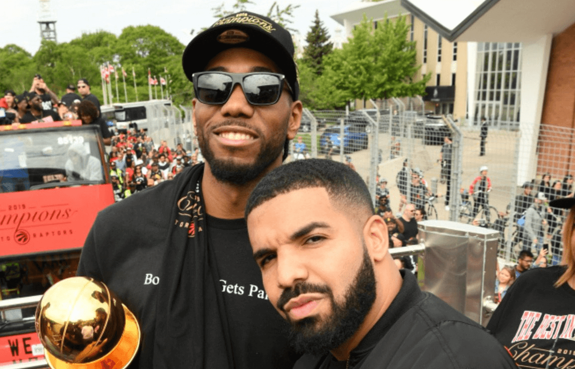 Drake and Kawhi