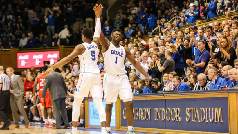 RJ Barrett and Zion Williamson