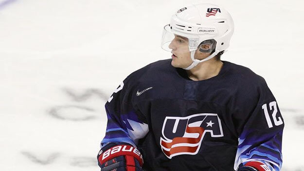 Logan Cockerill Team USA World Juniors