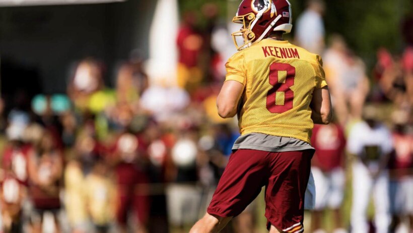 Redskins QB Case Keenum
