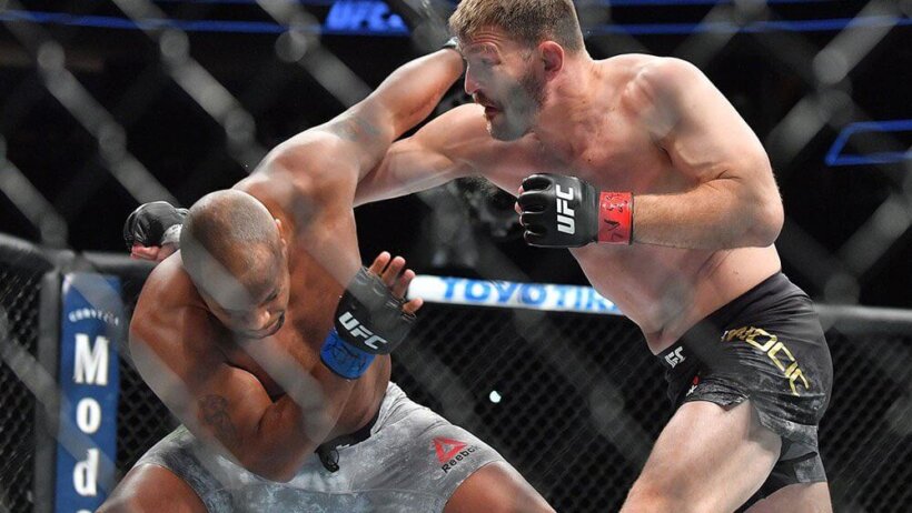 Miocic throws punch at Cormier