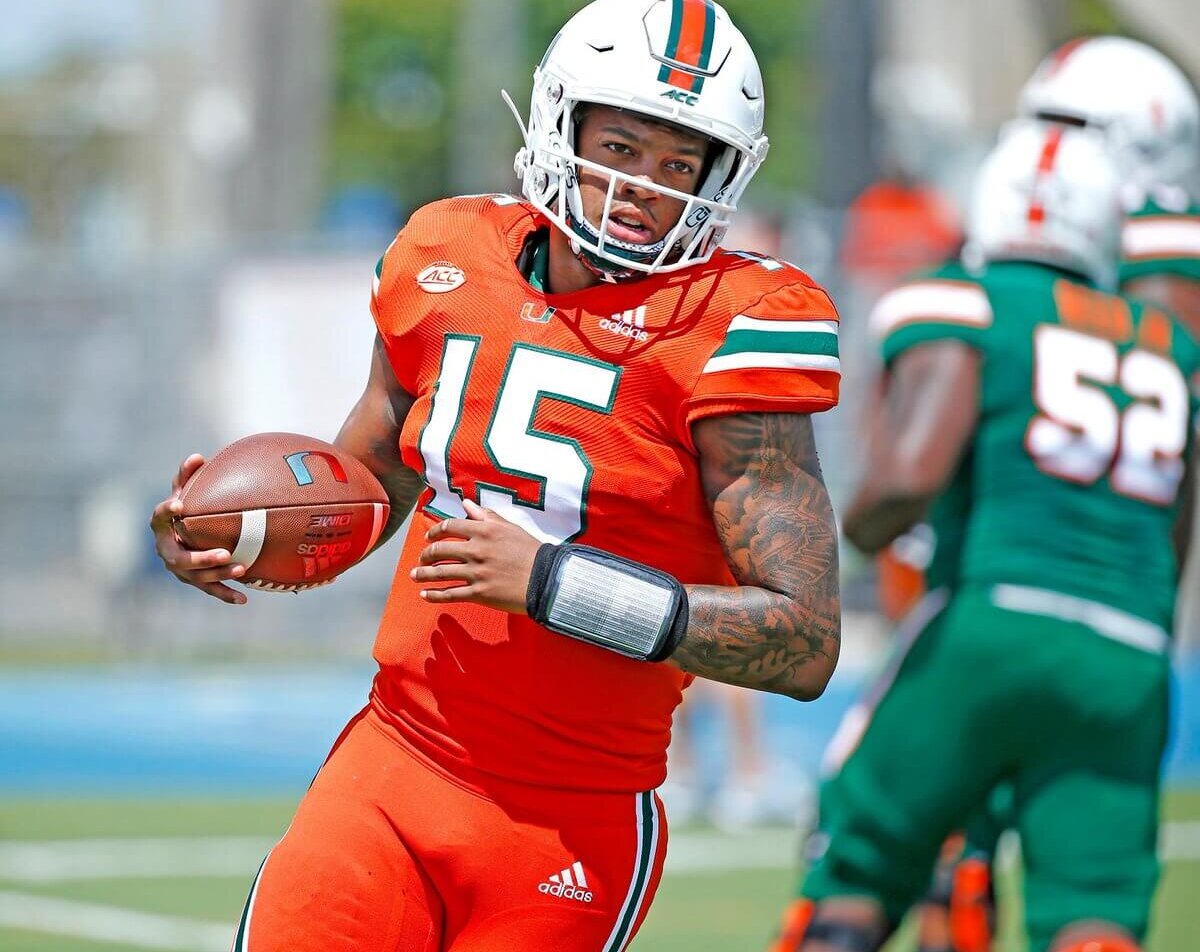 Miami QB Jarren Williams