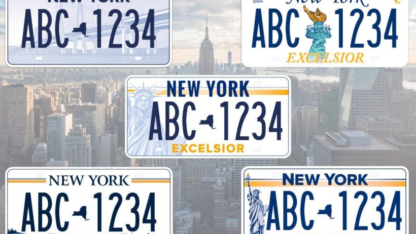 New York License Plate Designs