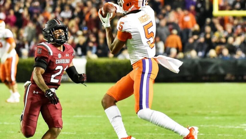 Te Higgins of Clemson