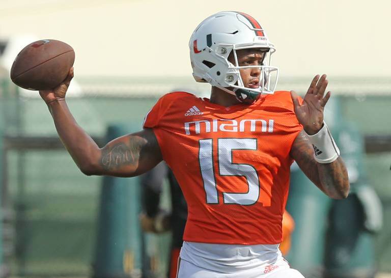 Jarren Williams throwing in practice