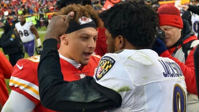 Patrick Mahomes and Lamar Jackson