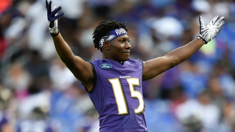 Hollywood Brown celebrating