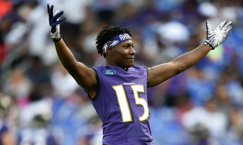 Hollywood Brown celebrating