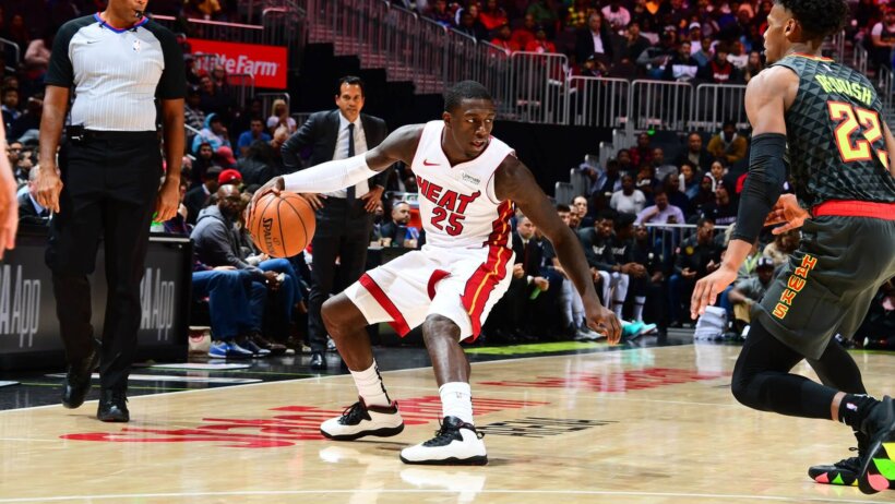 Kendrick Nunn dribbling