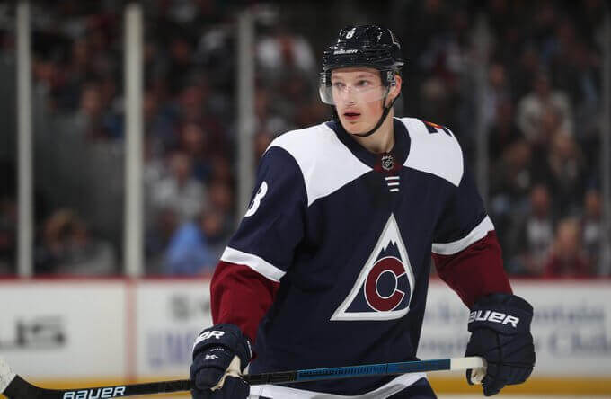Colorado Avalanche defenseman Cale Makar