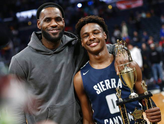LeBron & LeBron James Jr.