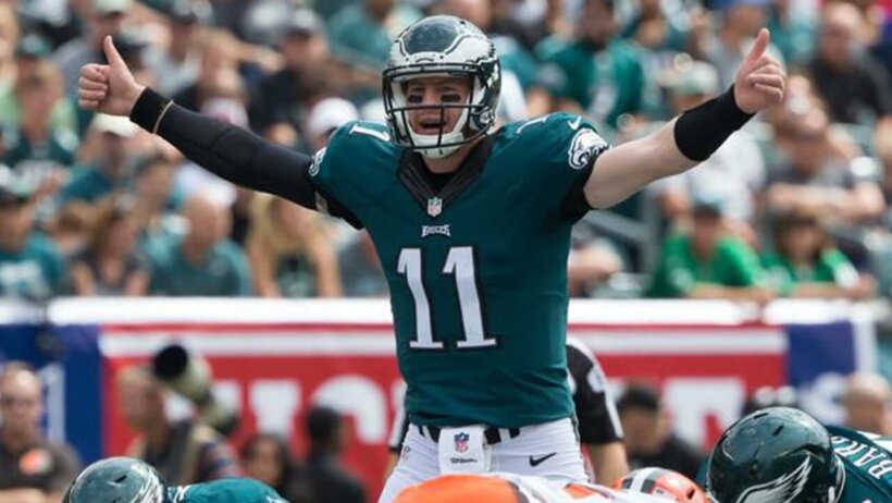 Eagles' sophomore QB and MVP favorite Carson Wentz