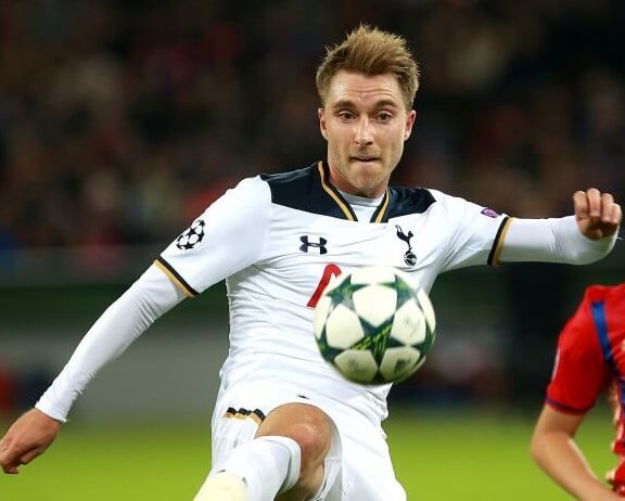 Christian Eriksen of Tottenham