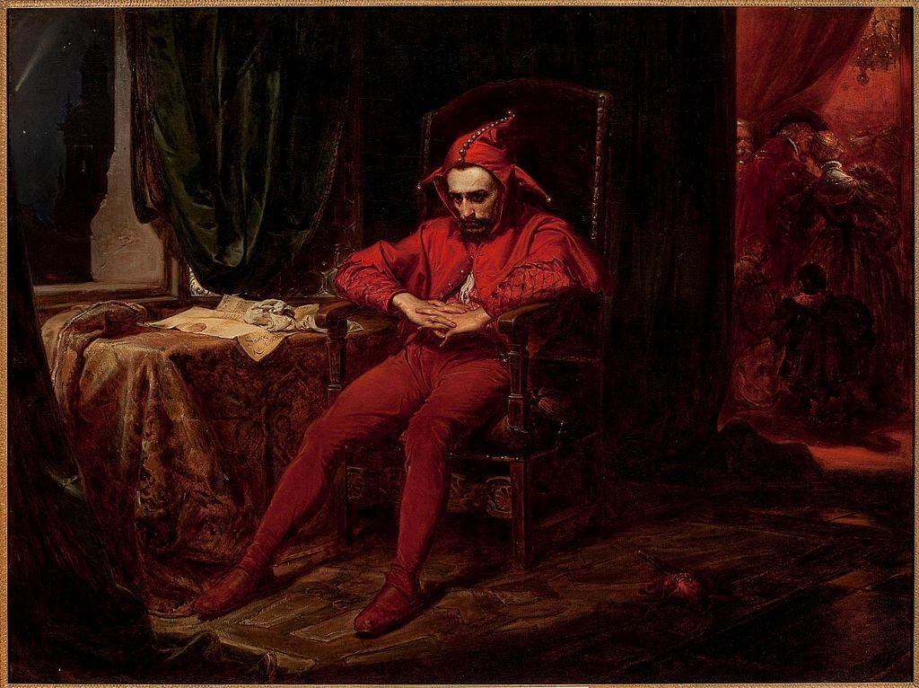 A sad fool