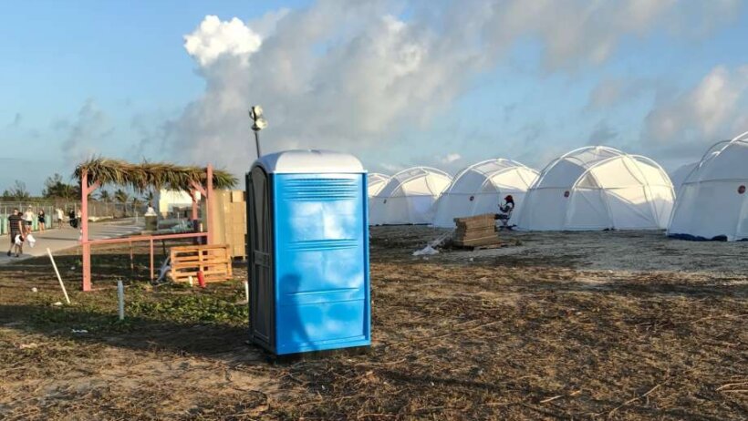 Pictures of the terrible lodging at Fyre Festival