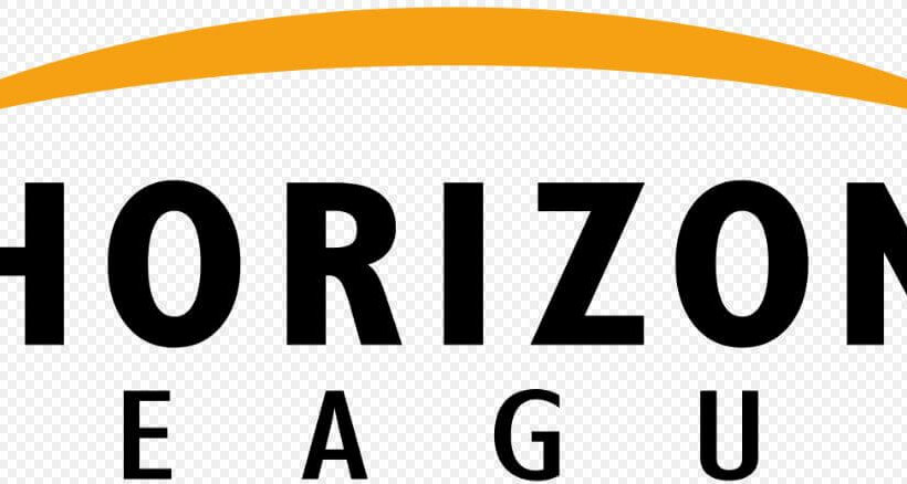 Horizon League logo.