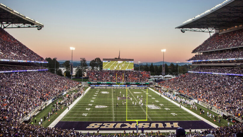 Husky Stadium in Seattle